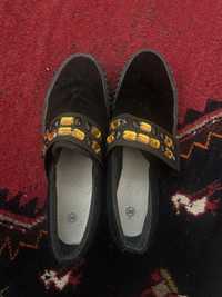 Sapatos personalizados pretos