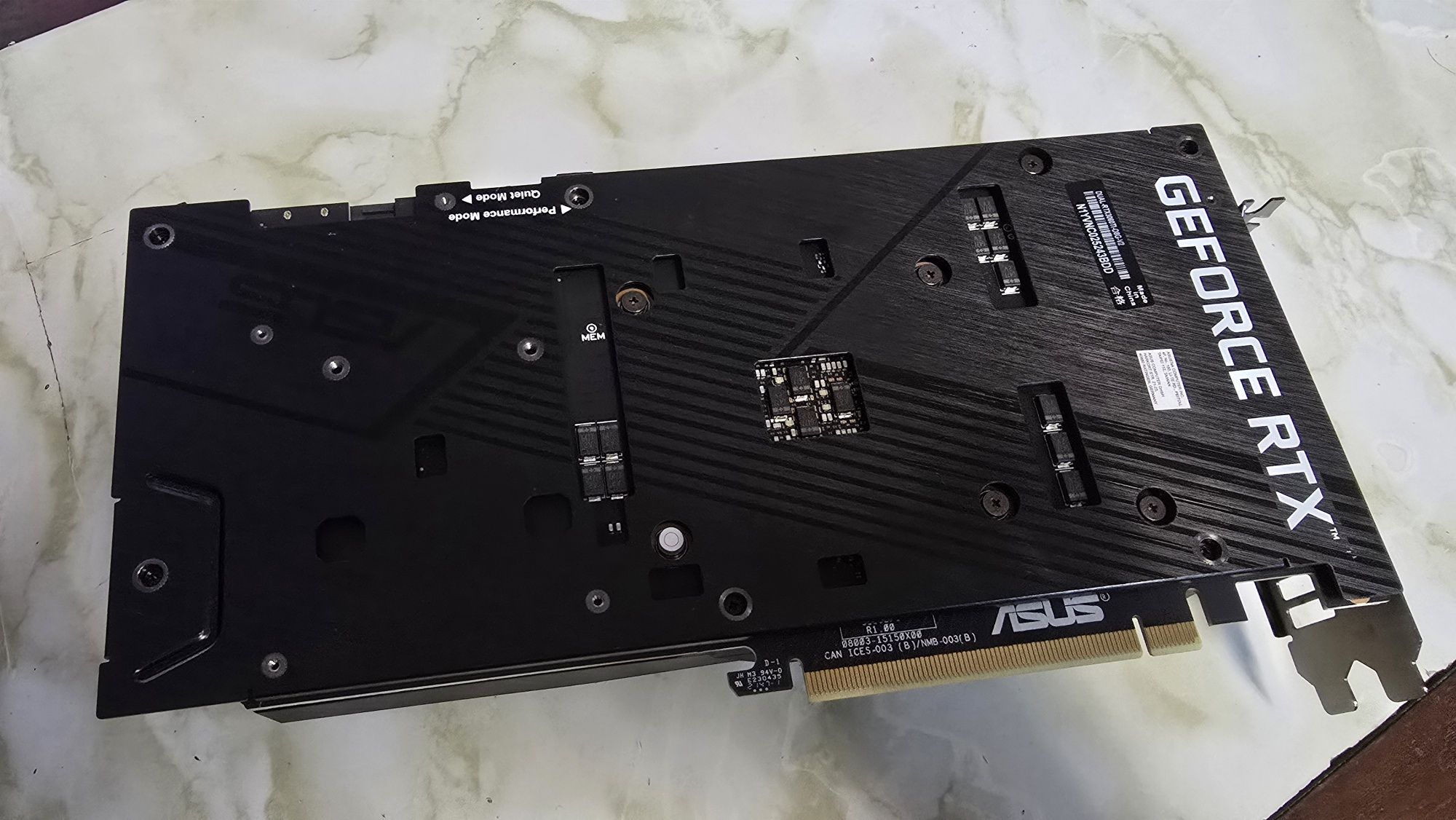Placa gráfica Asus RTX 3060 TI dual