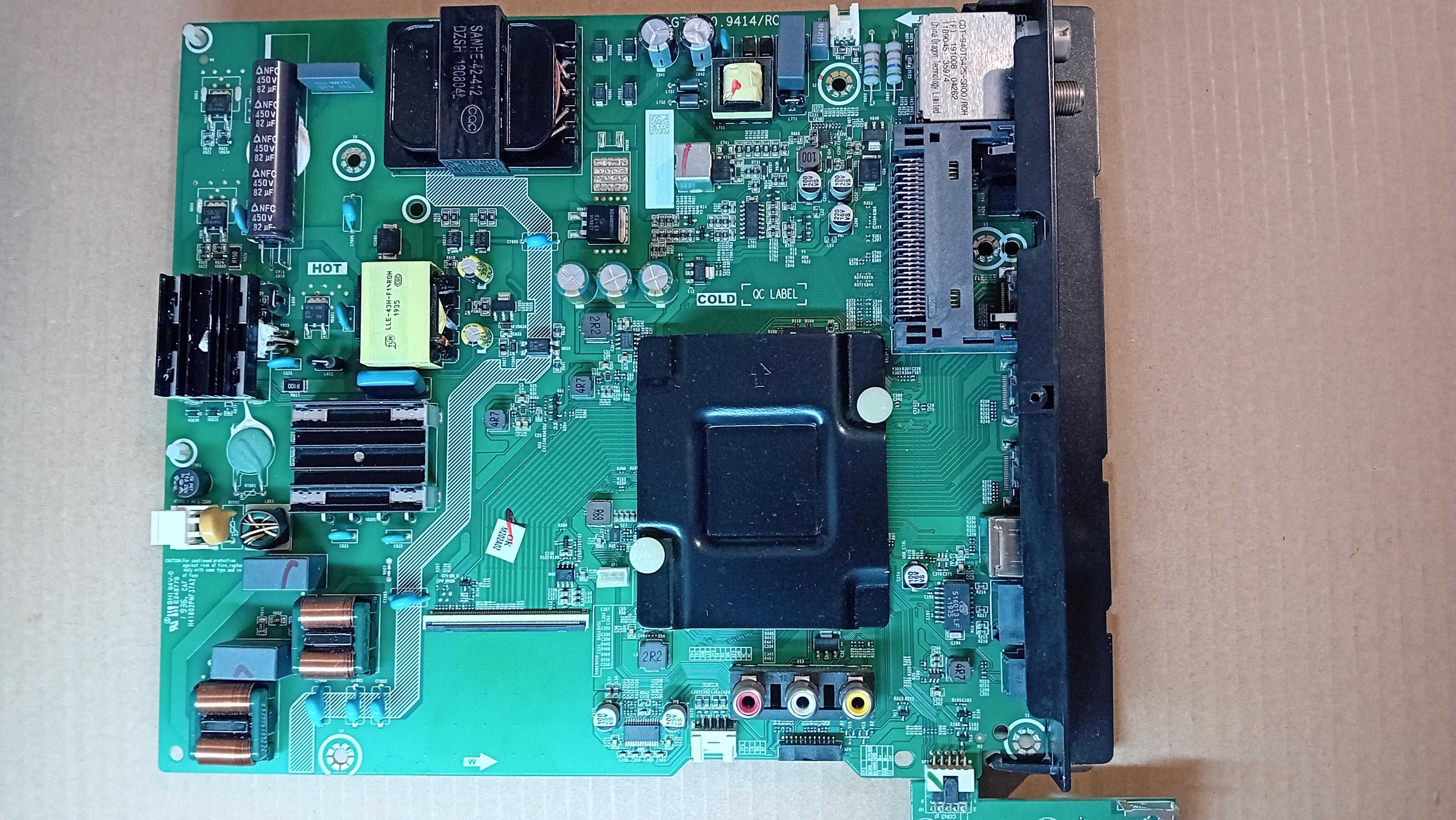 Placa Principal TV Hisense h50b7100