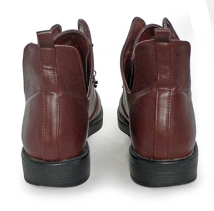 Туфли женские бардовые