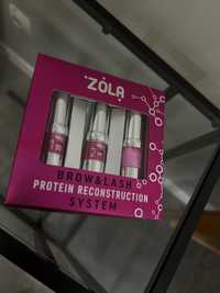 Zestaw do laminacji brwi i rzęs
ZOLA Brow&Lash Protein Reconstruction