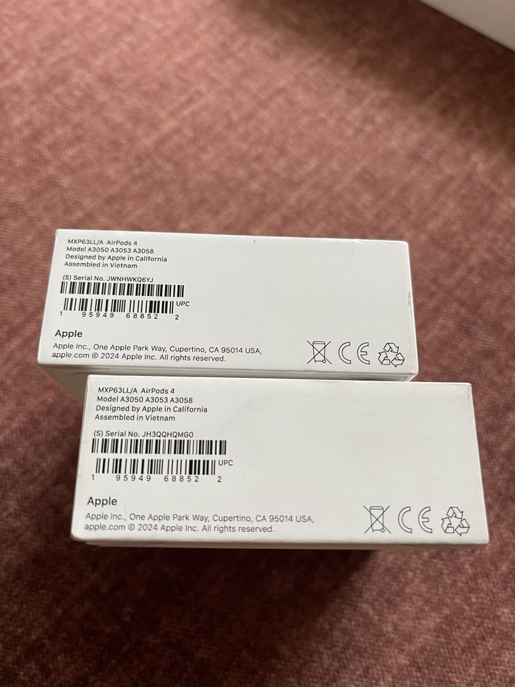 MXP63LL/A AirPods 4 Model A3050 A3053 A3058