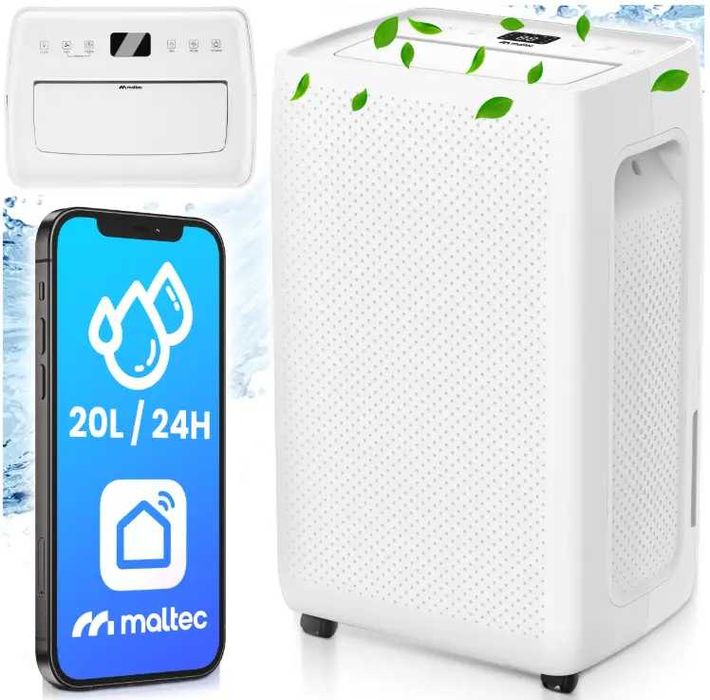 Осушувач повітря MalTec 330 Вт 20 л/24 год поглинач вологи осушитель