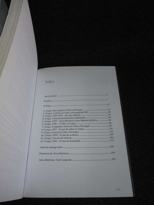 Livro Alves Barbosa 700 000 KM a Pedalar José Magalhães Castela