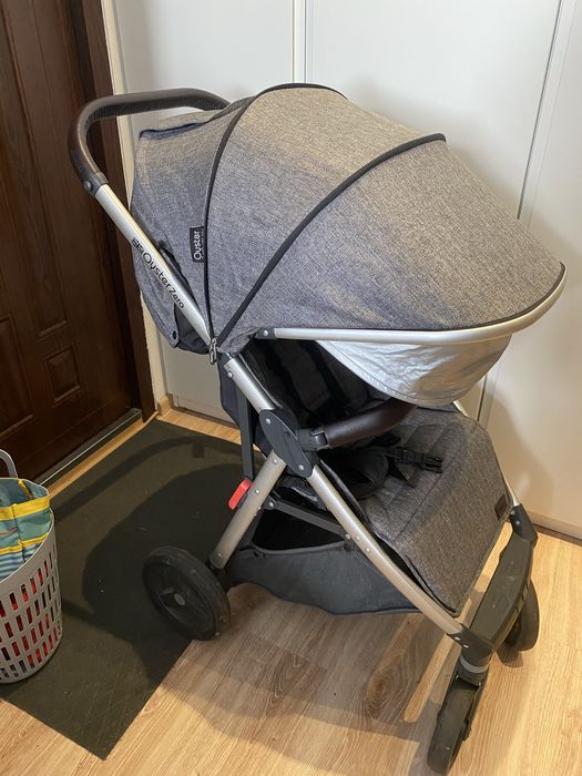 Wozek spacerowka szara  oyster zero mercury lekki