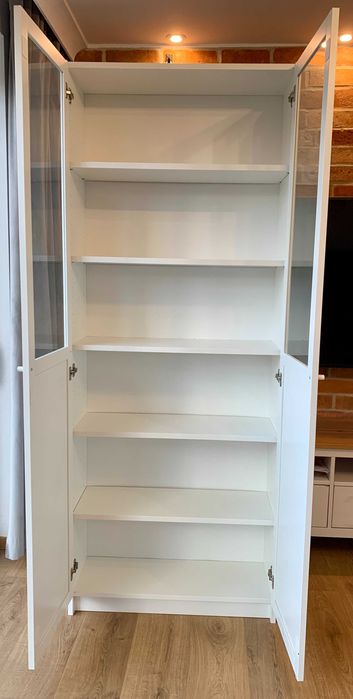 Regał BILLY / OXBERG - 80x30x202 cm - JAK NOWY!