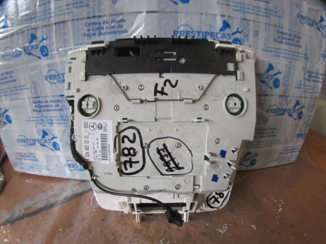 Luz De Teto Plafonier A2048202001 MERCEDES W204 CLASSE C 2008 220CDI 170CV 4P CINZA
