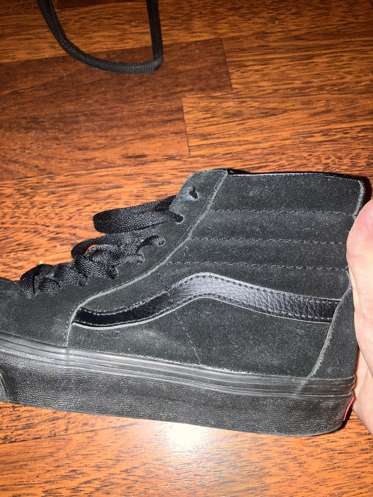 Vans UA SK8-Hi, czarne za kostkę