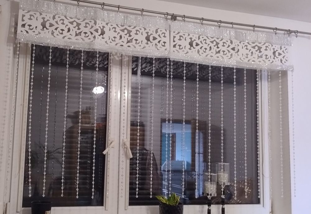 Panel z koralikami piekny