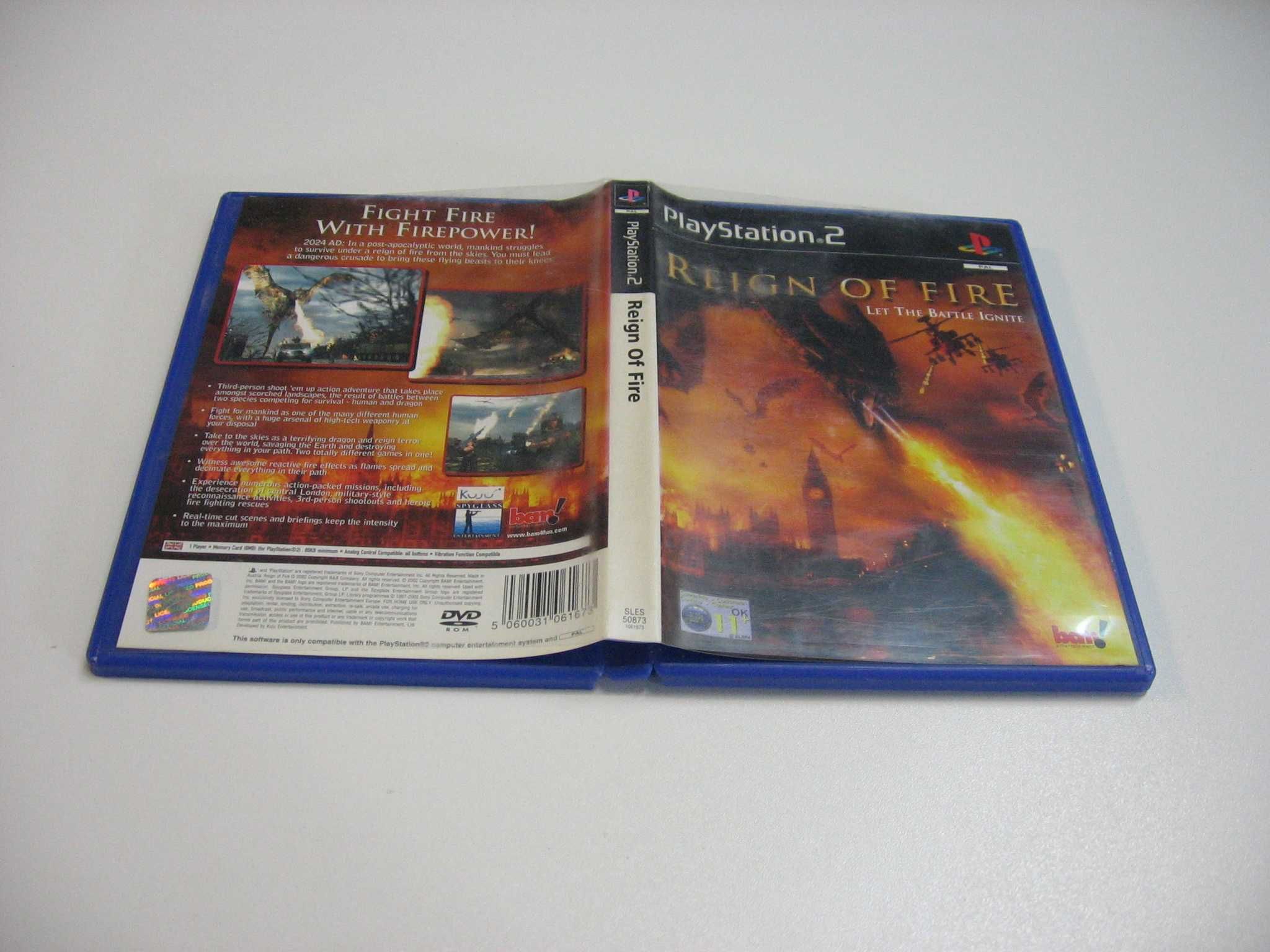 Reign of Fire - GRA Ps2 - Opole 0730