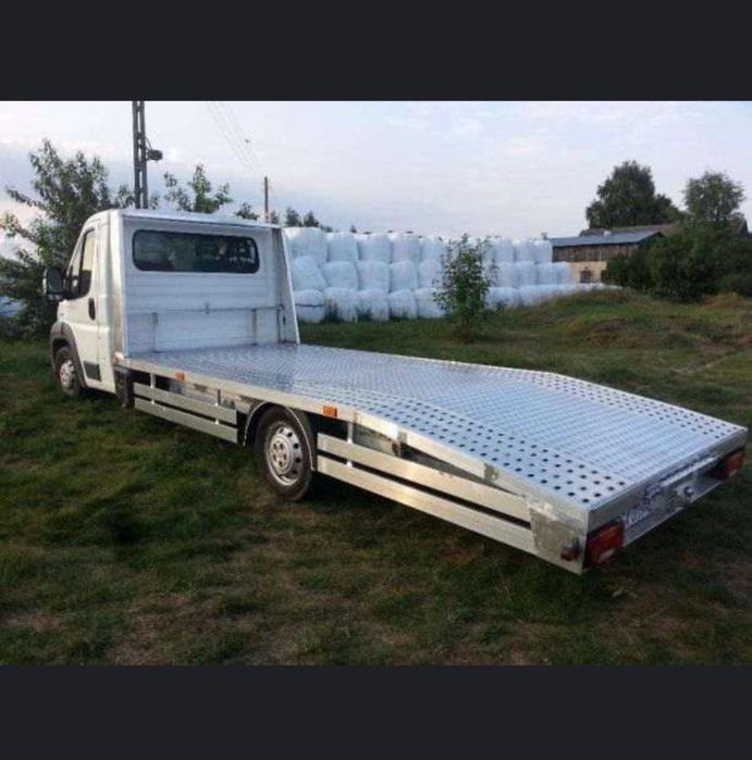 Zabudowa autolaweta autozabudowa stal alu