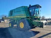 JohnDeere 9650sts +930F+ріпаковий стіл+телега