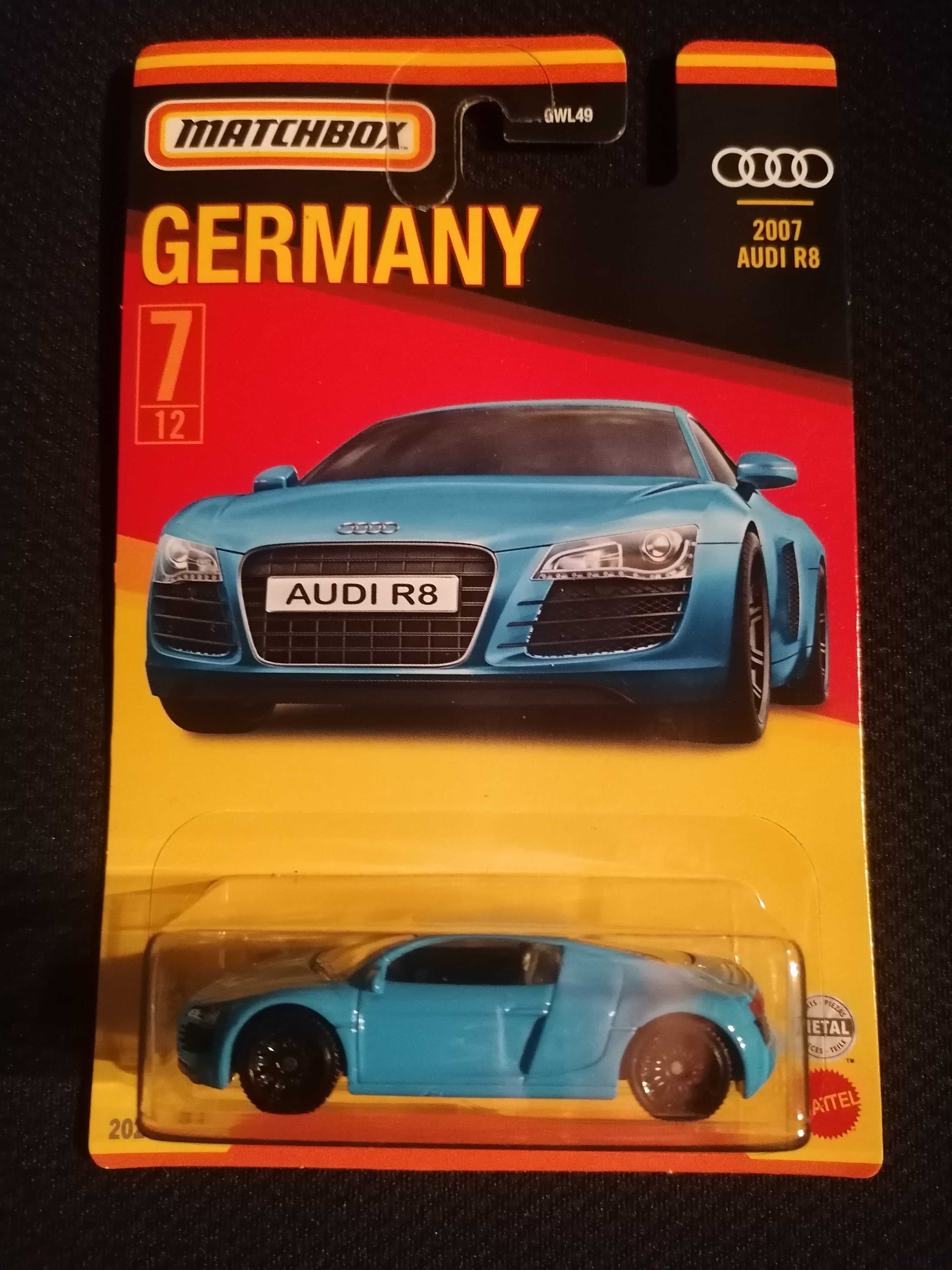 nowy matchbox audi r8 2007