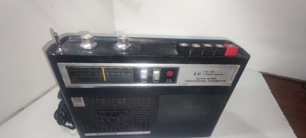 Radio Cassete - Silvano vintage bom estrado