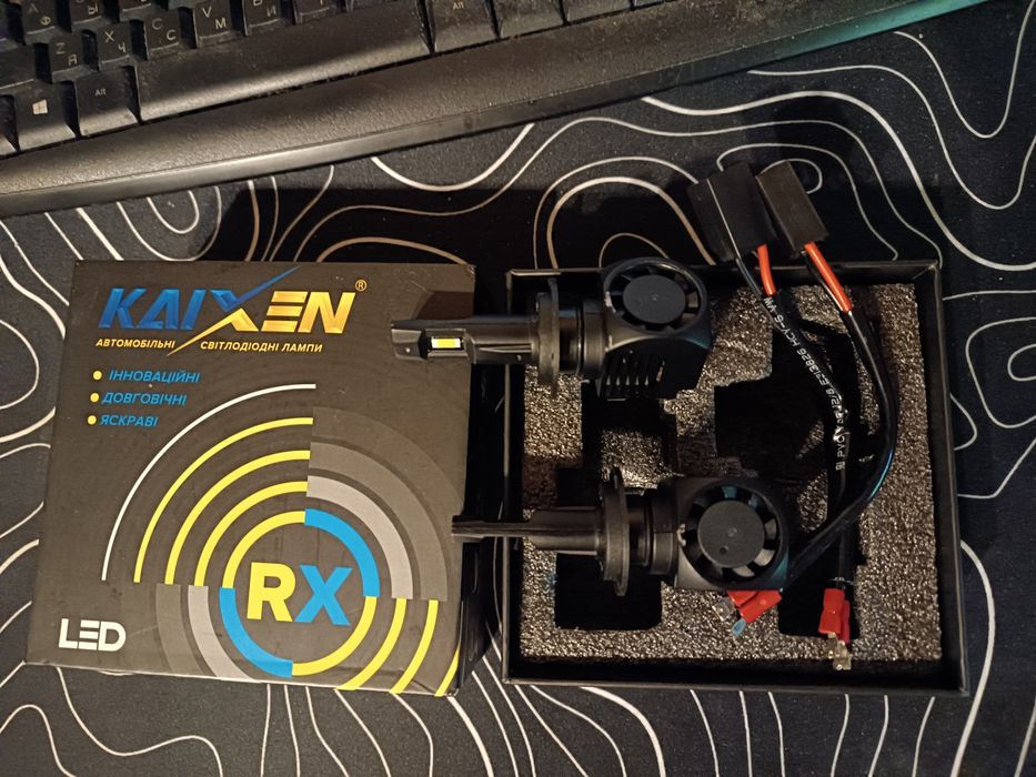 Продам или обменяю лампы светодиодные Kaixen RX H7 LED