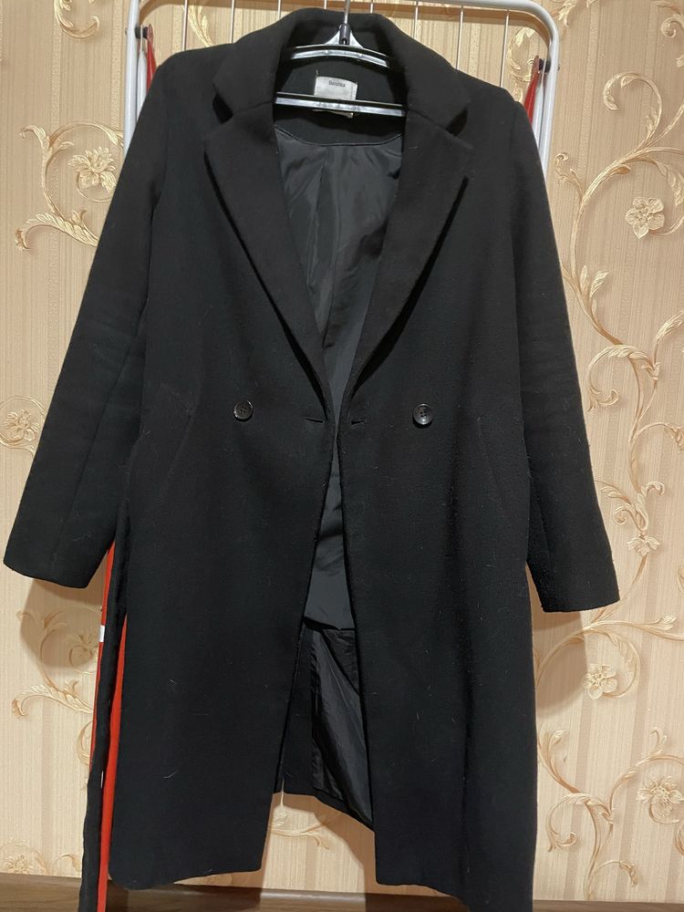 Женское пальто демисезон bershka original размер М кашемир