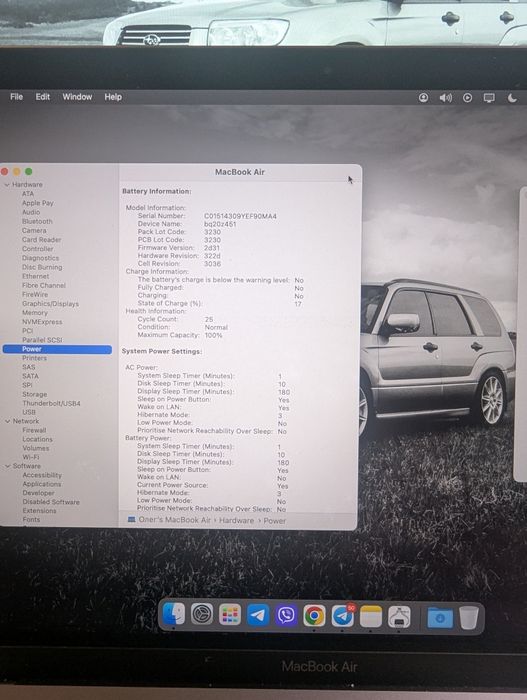 Macbook Air M1 16/512