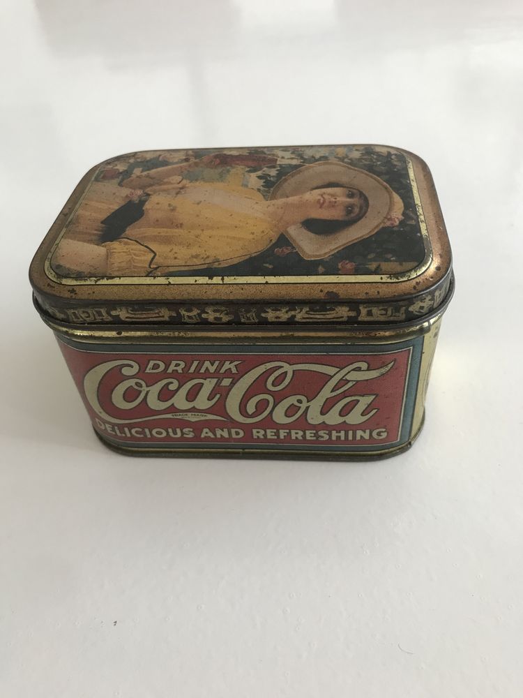 Lata de coca cola antiga