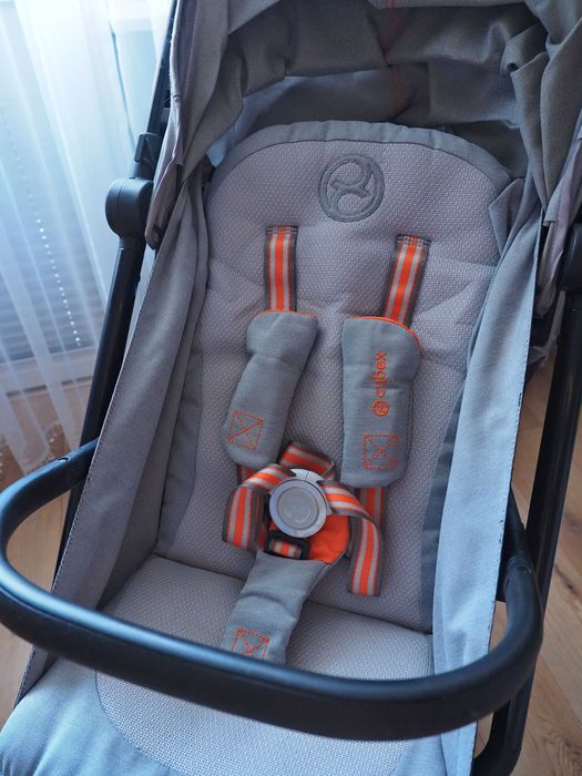 Wózek spacerówka Cybex Eezy S+2 szary jak nowy kompaktowy do samolotu
