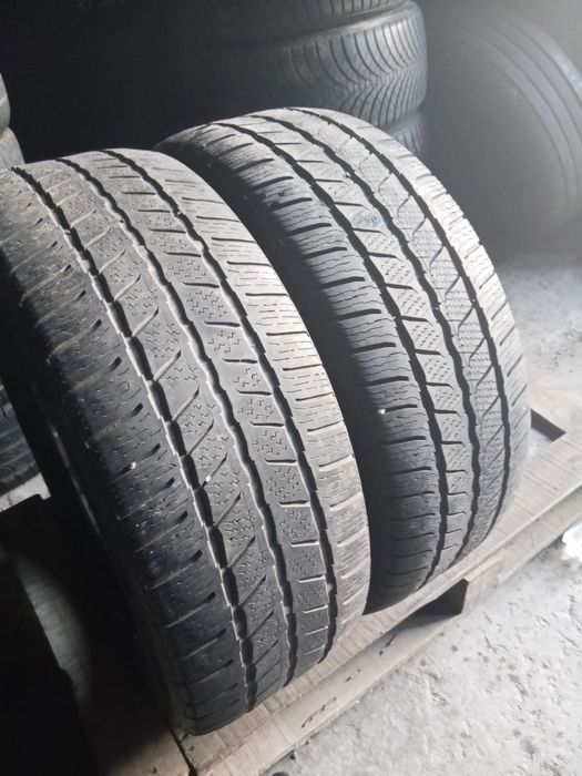 225.55.17c Continental 2шт зима БУ склад шины резина из Европы 55 R17с