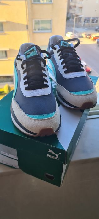Ténis usados uma vez, Puma City Rider 43.