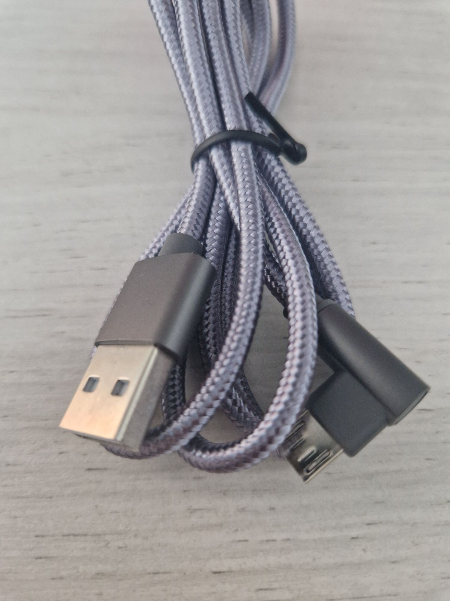 Borofone Kabel BX26 Express - USB na Micro USB - kątowy 2,4A 1 metr sz