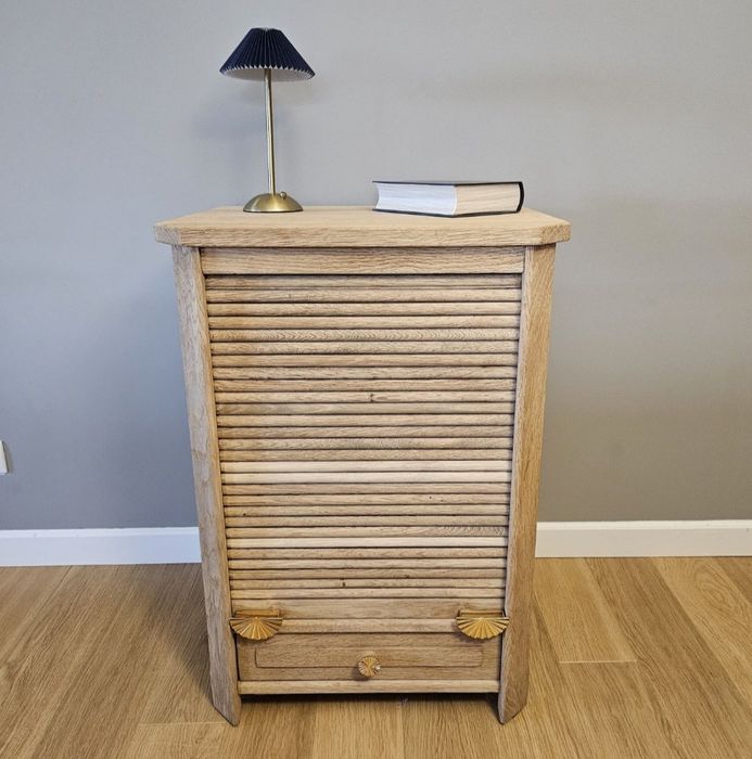 Komoda dębowa wąska