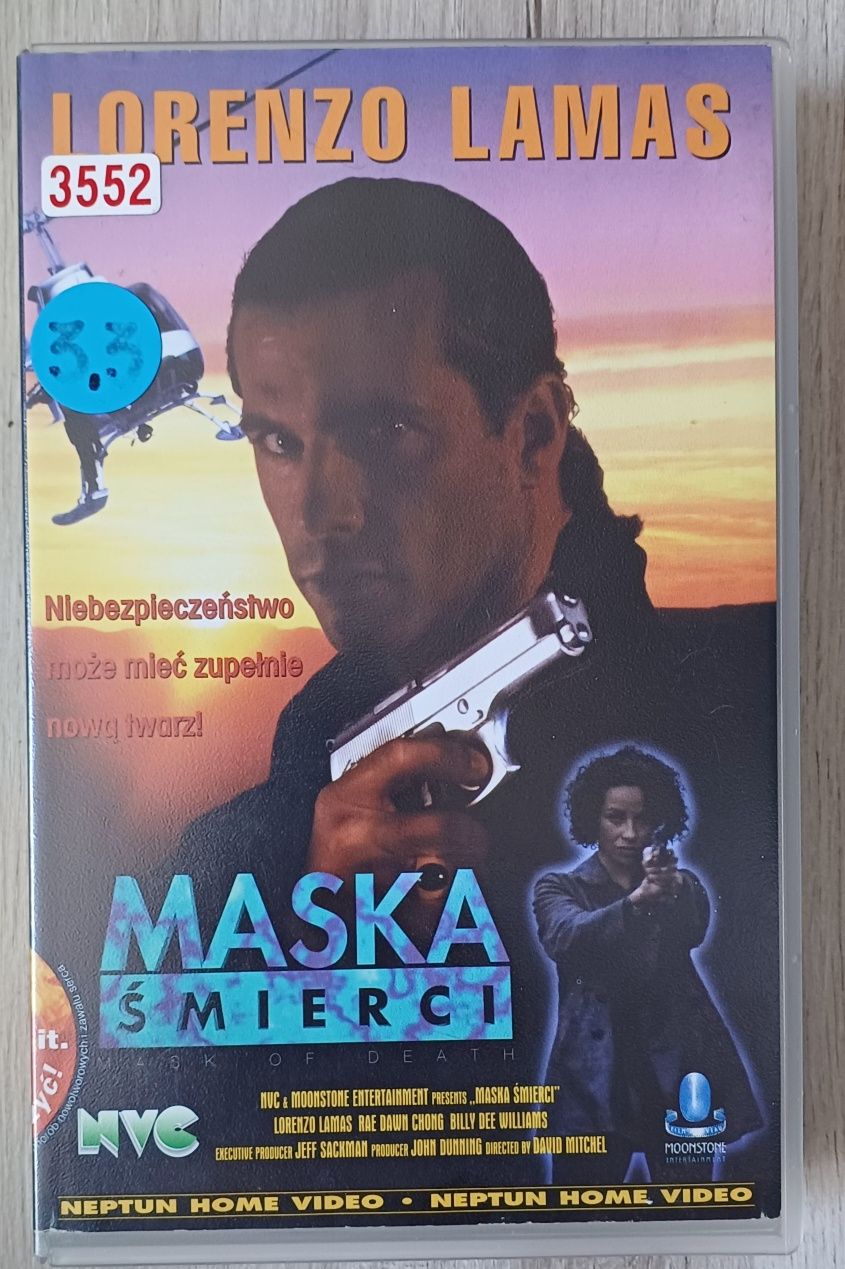 Film VHS Maska śmierci  Lorenzo Lamas