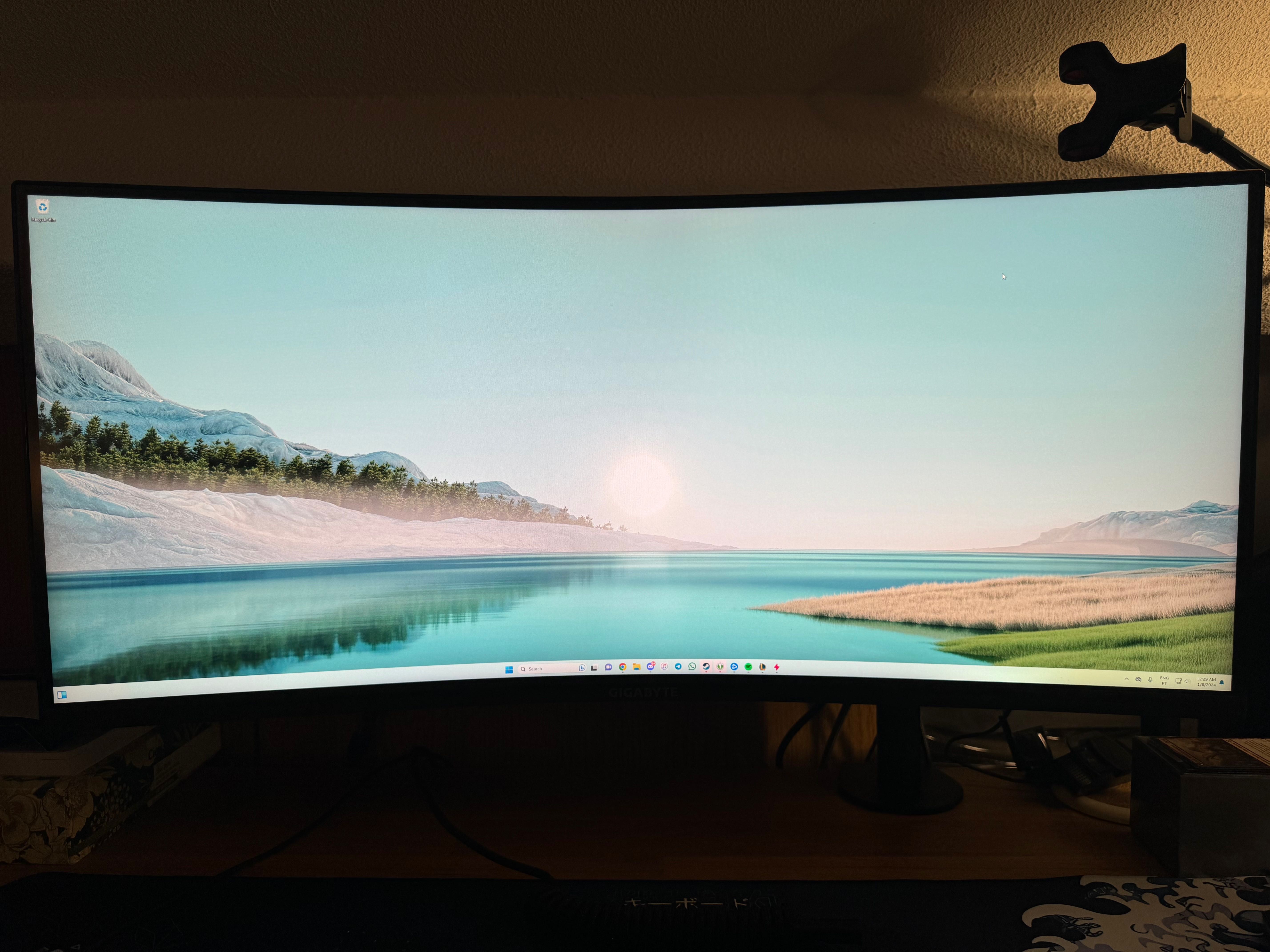 Monitor 34" Ultra-wide - Gigabyte G34WQC