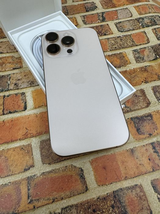Iphone 16 pro 256gb neverlock Titanium Gold Global 1100$
