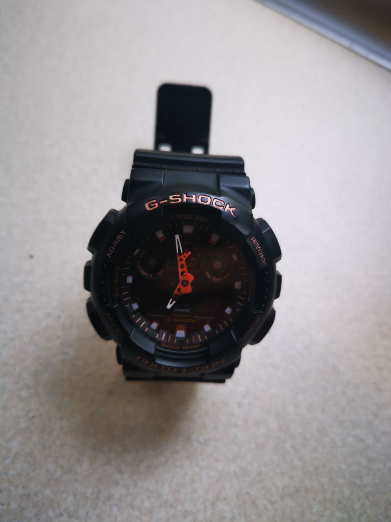 Zegarek Casio G Shock edycja limitowana ( czarny z różowym złotem)