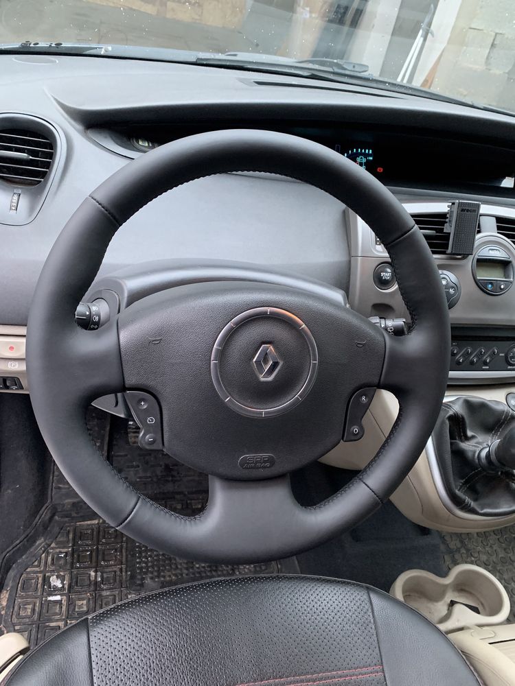 Чехол на руль оплетка renault megan2,3,scenic2,3 kangoo2,3,espace