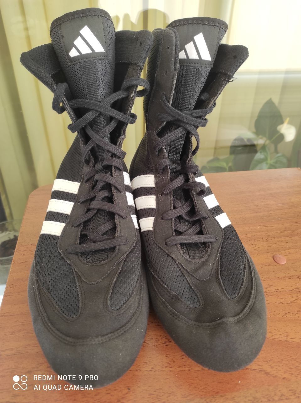 ОРИГІНАЛ 100% Боксерки Adidas Box Hog 2.0 Boxing Shoes Black FX0561 44