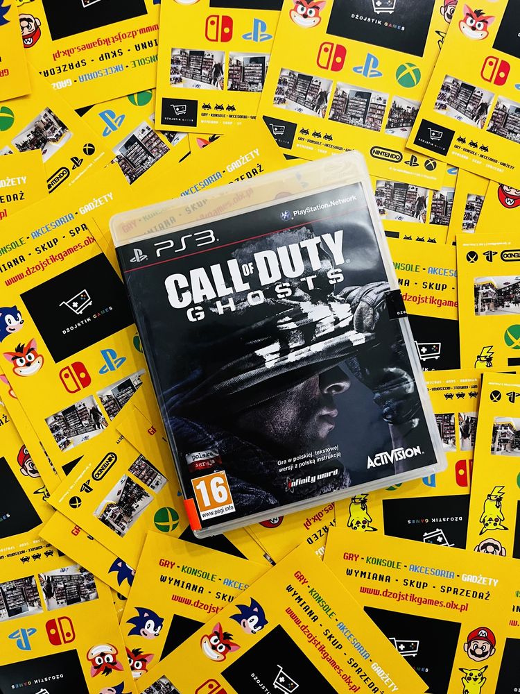 Call of Duty Ghosts PS3 Sklep Dżojstik Games
