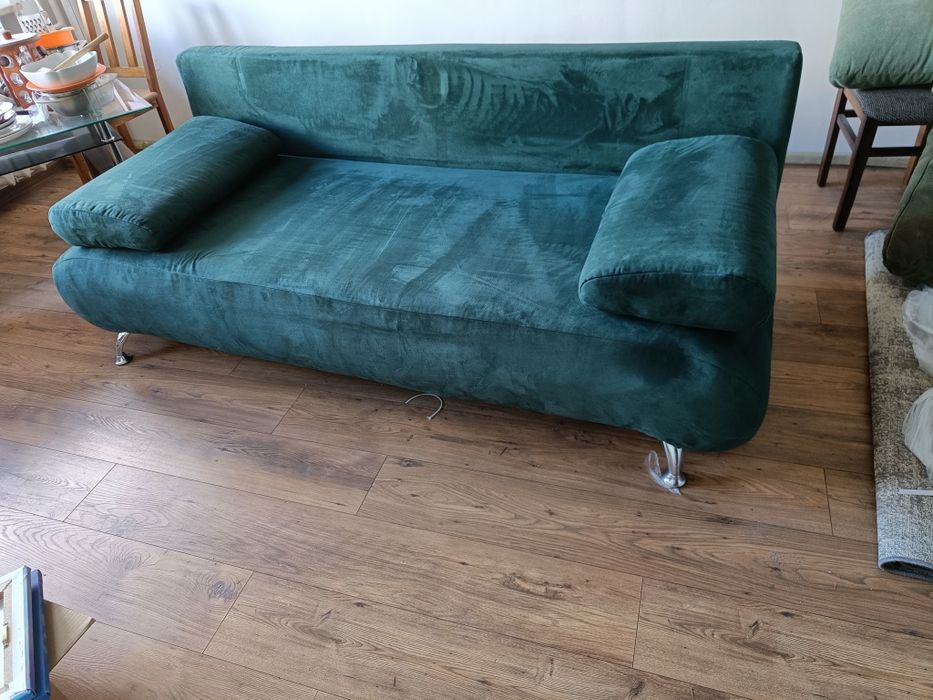 Sofa zielona szerokość 200 cm