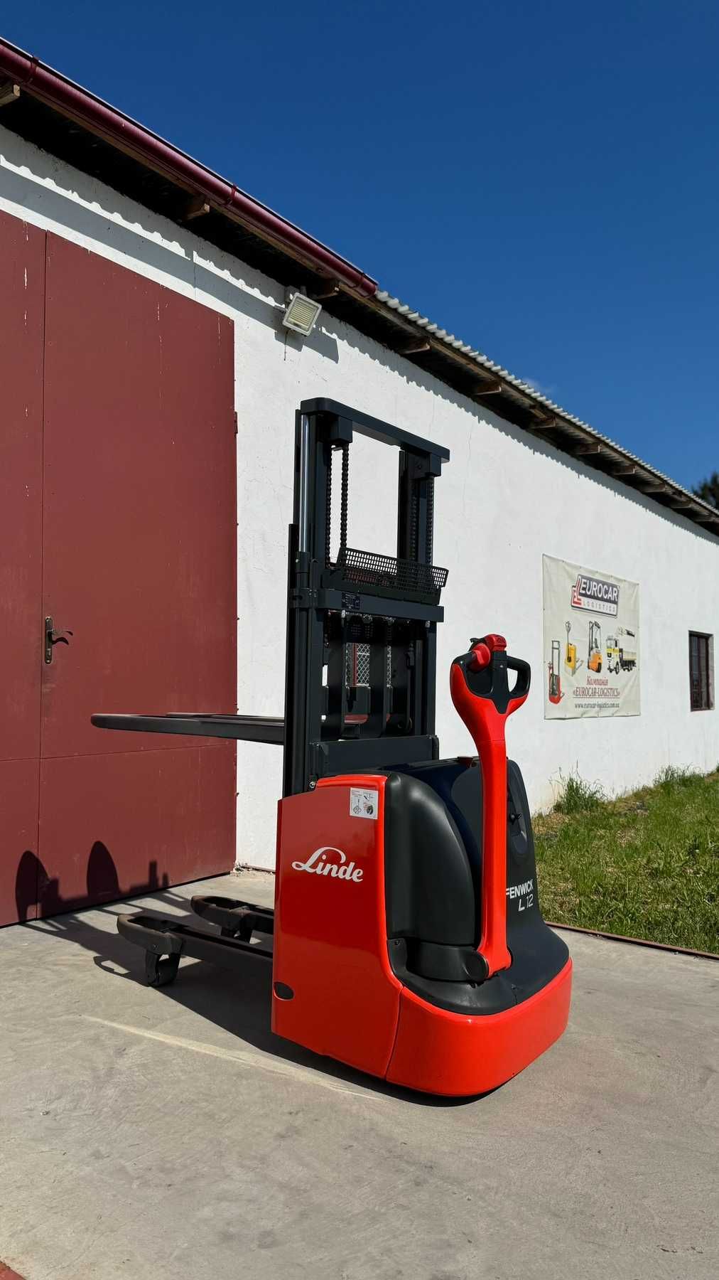 Штабелер електричний кара 1216* Linde L12І 1,2 т  2,02 м 2020р