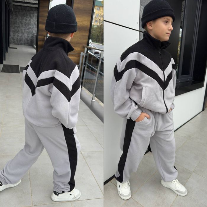 Флисовый спортивный костюм для мальчиков 134-140,146-152,158-164 р.