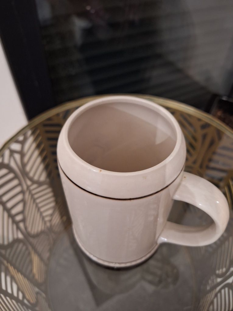 Duży kufel ceramiczny