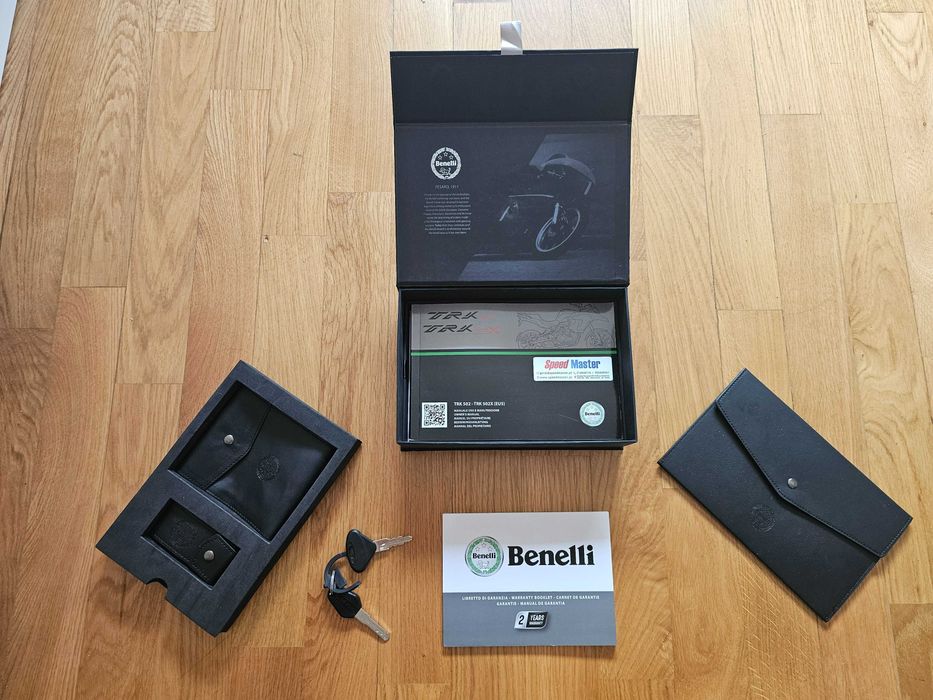 Benelli TRK 502 ABS de 2023 com 9.265 kms, garantia até Fevereiro 2026