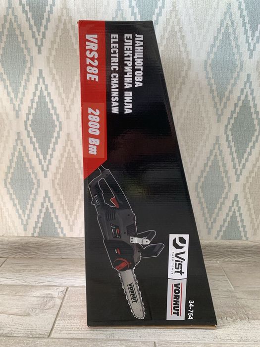 Ланцюгова електрична пила VRS28E, 2800 Вт, 45см Vorhut | 34-754