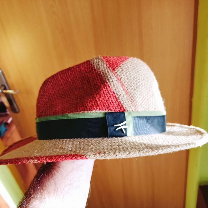 Kapelusz marki ReHats Berlin. 100% juta z worków po kawie. Rozmiar 58