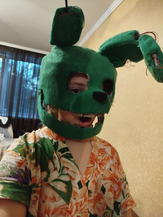 Маска спрингтрапа springtrap фнаф Fnaf