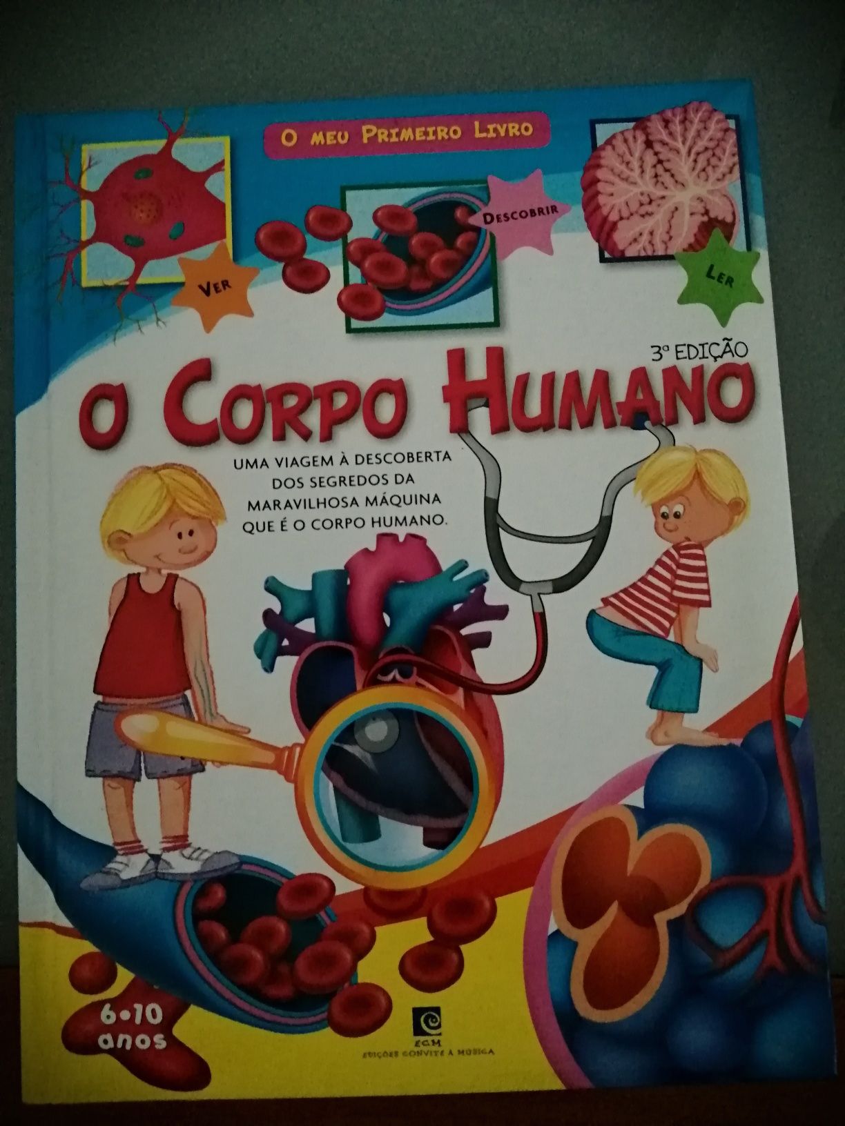 O meu primeiro livro - O corpo Humano	COMO NOVO!*