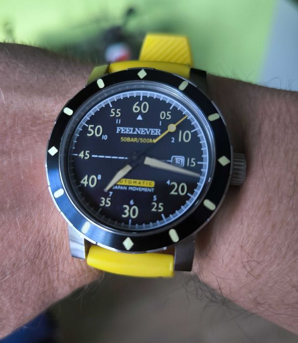 Zegarek automatyczny Feelnever szafir WR500