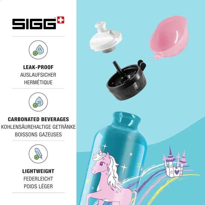 SIGG 400ml bidon dla dzieci butelka Bella Unicorn w916