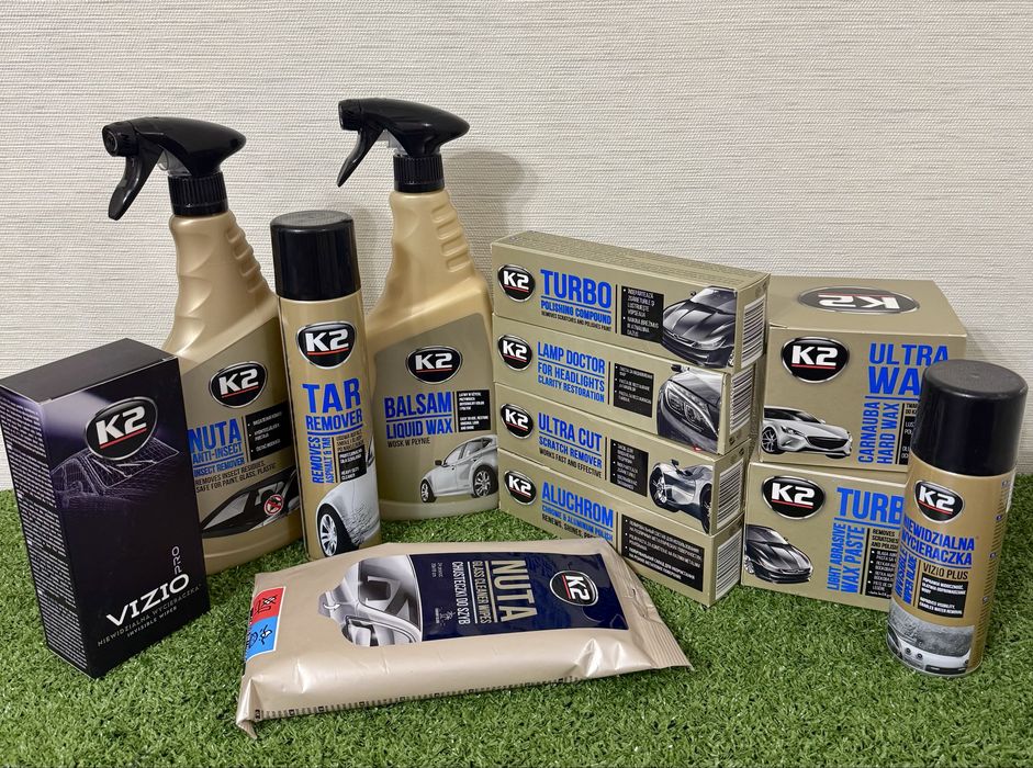 Очисники кузова  K-2 Balsam ,Nuta , ULTRA WAX , ТЕМРО ,TURBO,