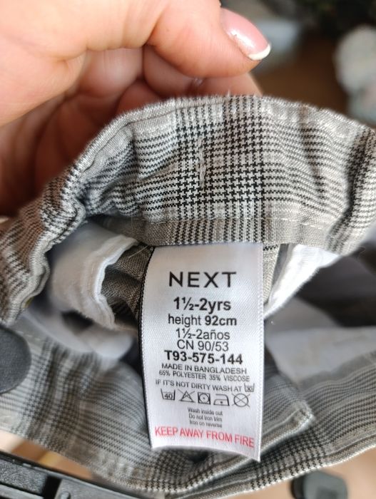 Garnitur komplet marynarka Next, 92/98