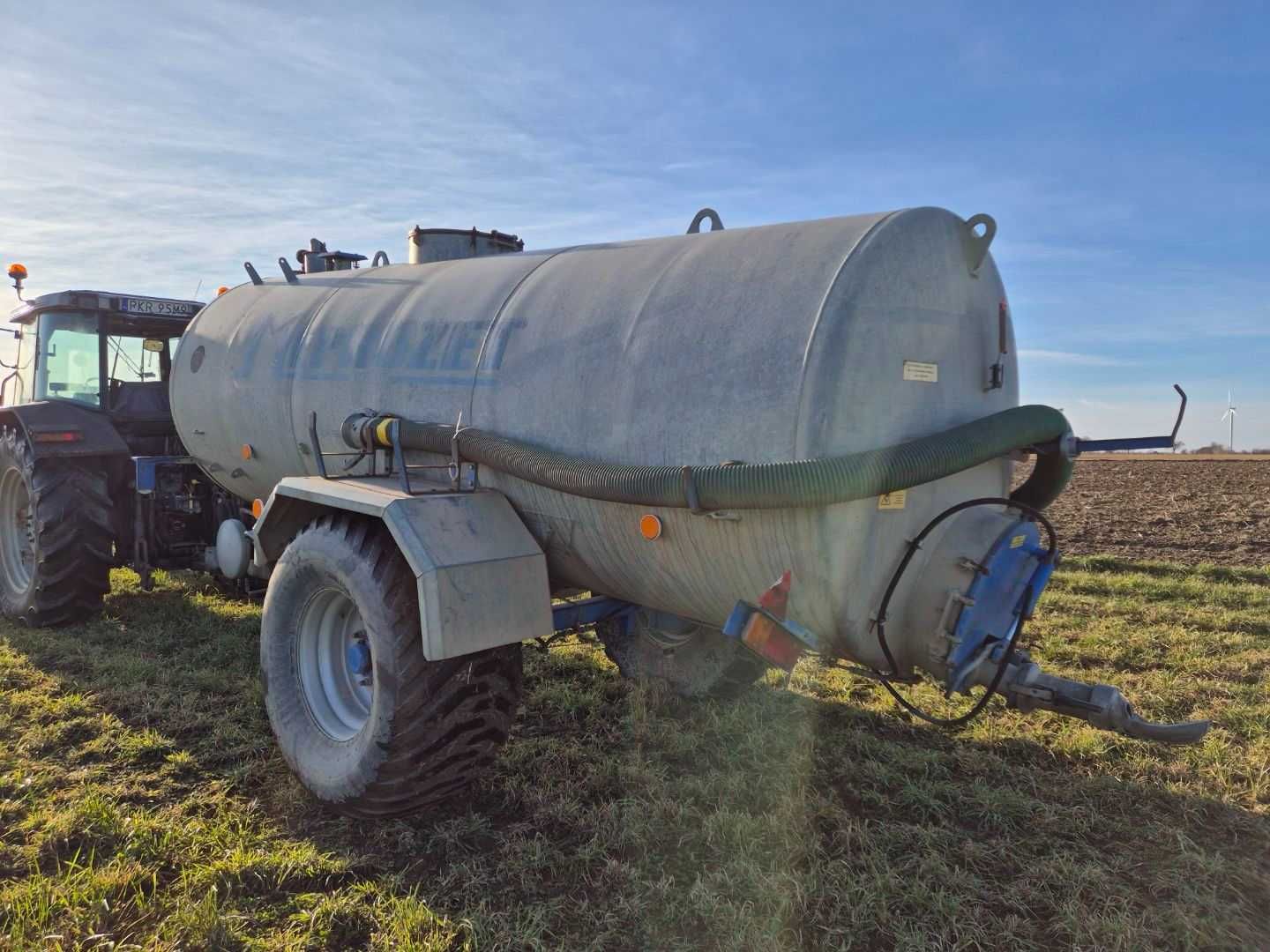 Beczkowóz Asenizacyjny 9000 l Meprozet Kościan wóz beczka zbiornik