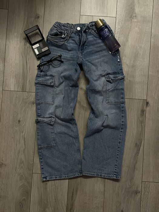 карго джинсы H&M