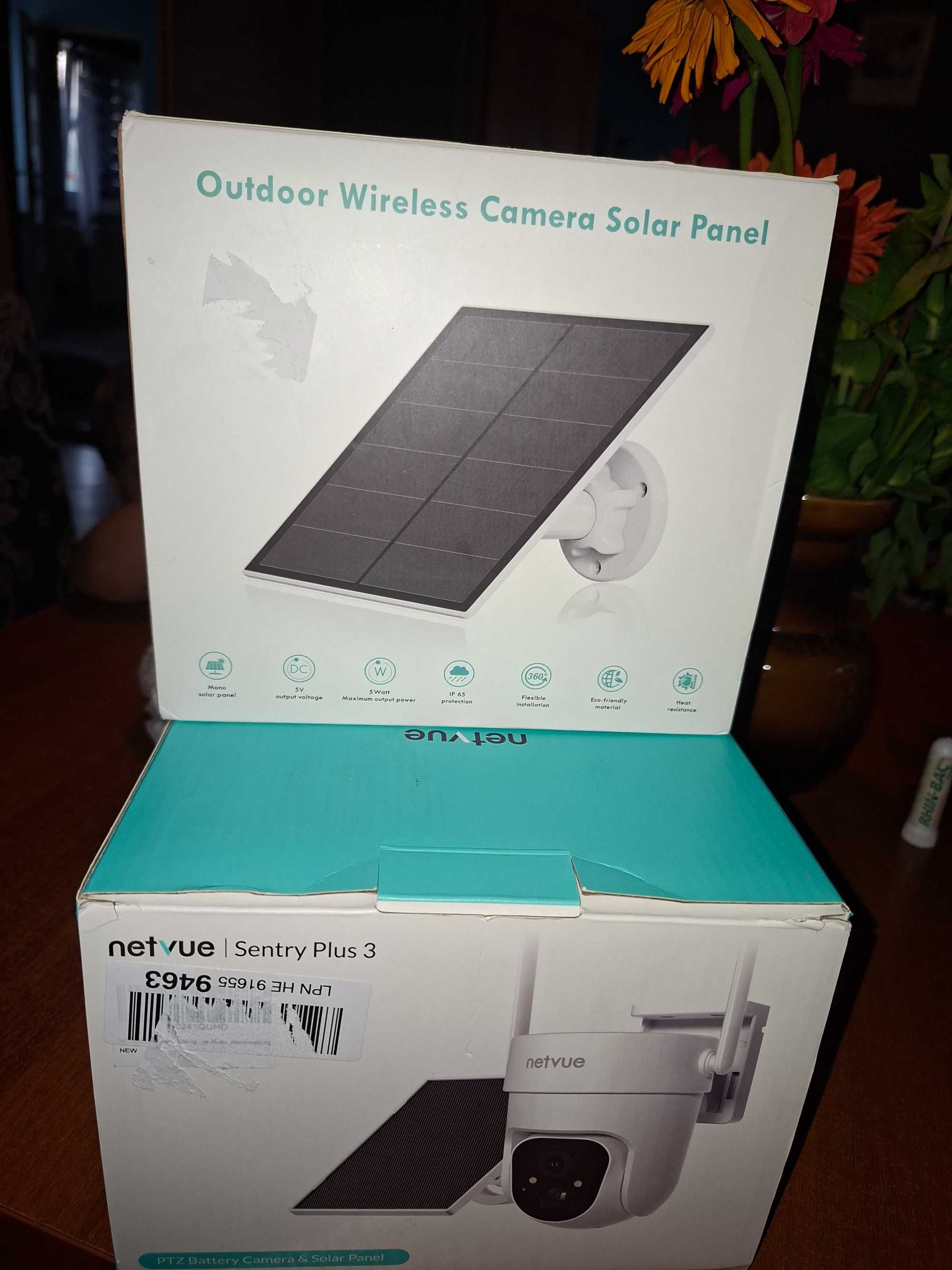 NOWA Kamera netvue sentry plus 3 plus panele słoneczne
